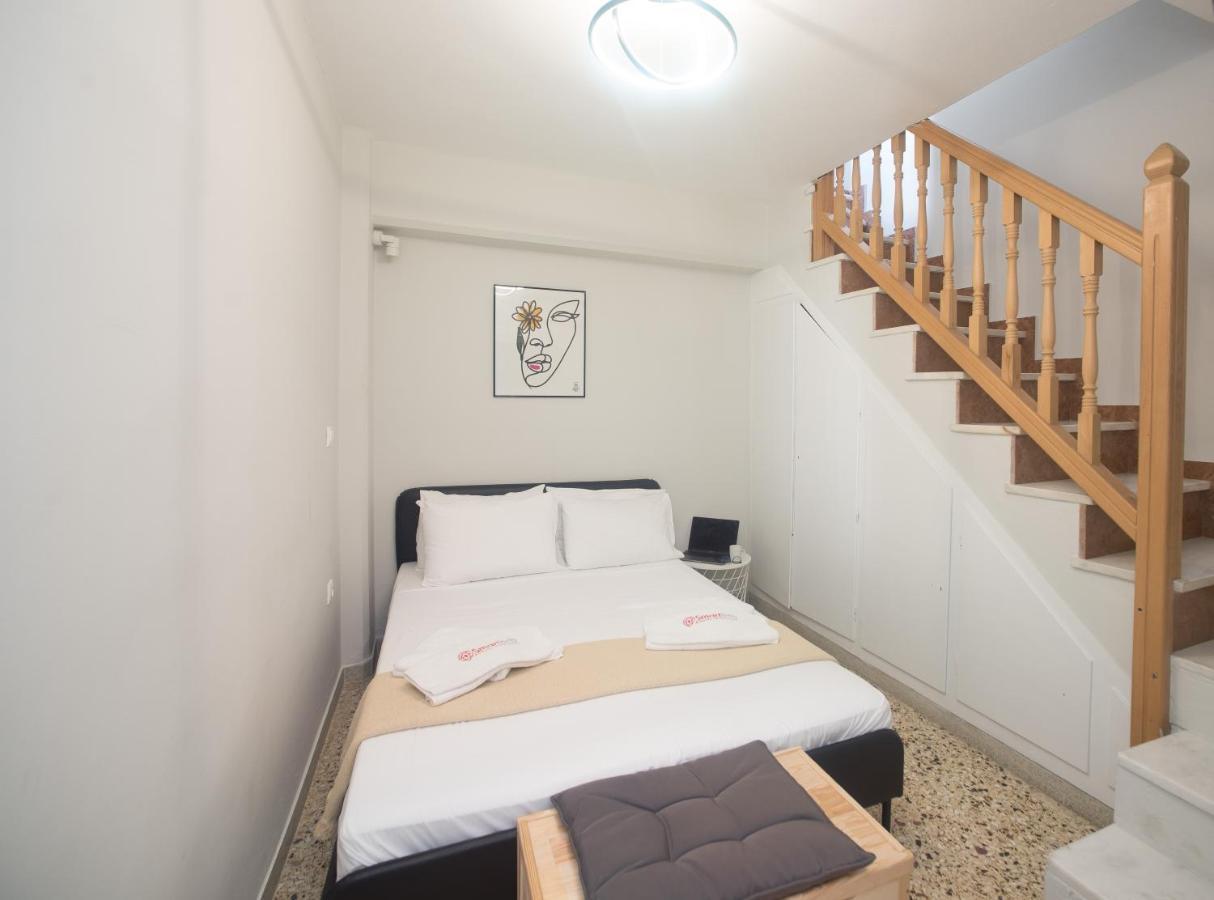 Apartament Amazing Maisonette With Roof Garden & Bbq Mykonos Town Zewnętrze zdjęcie